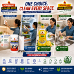 HOUSKASE Ultra Non-Woven Cleaning Cloth Roll - Image 2